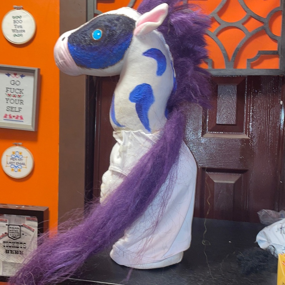 OOAK Horse Hat Costume Hood